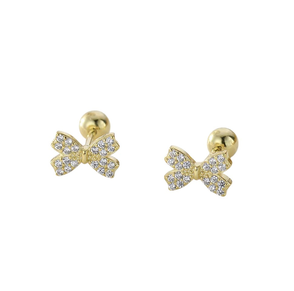 "Dainty" Bow Earrings