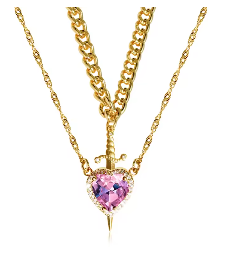 Sword Heart Necklace