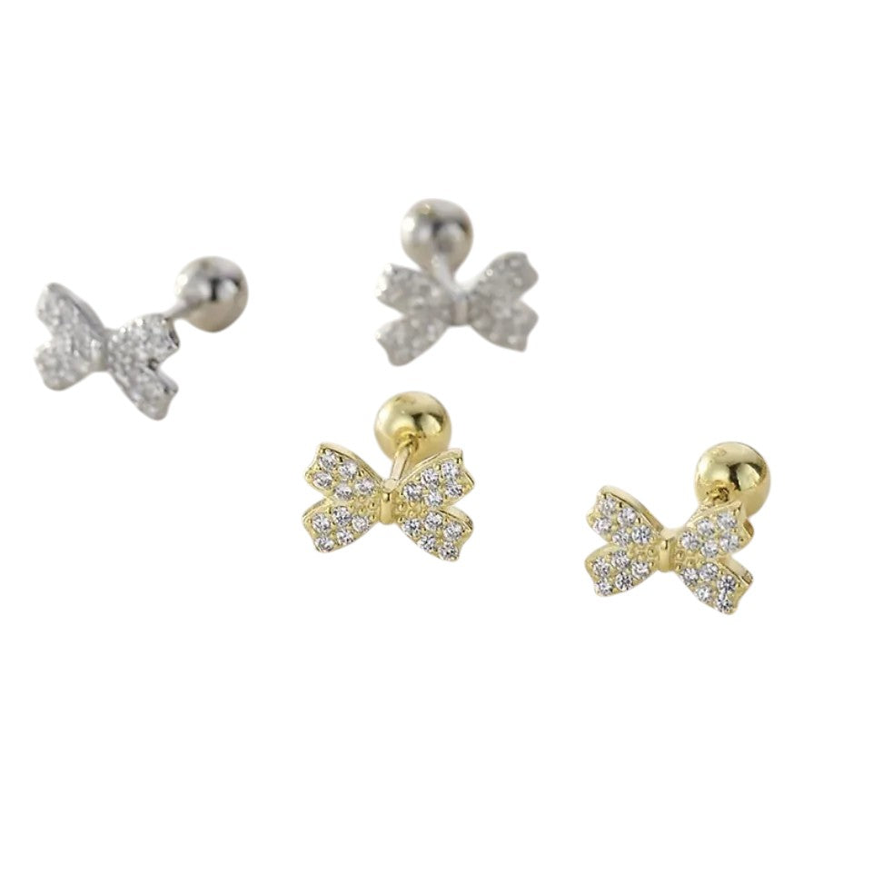"Dainty" Bow Earrings